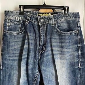 Men’s Rock and Roll Cowboy Denim jeans 36x36